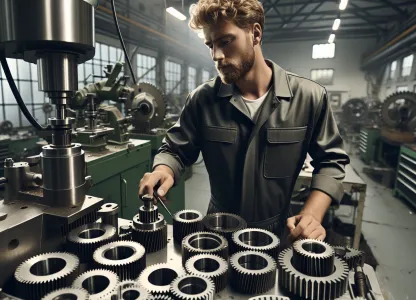 Bild som illustrerar Kuggfräsare