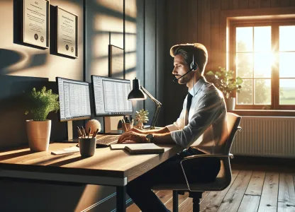 Bild som illustrerar Kundtjänstbiträde-callcenter