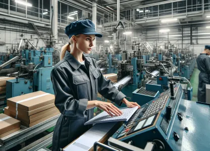 Bild som illustrerar Kuvertmaskinskötare