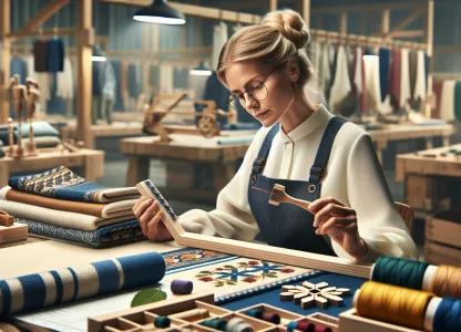 Bild som illustrerar Kvalitetskoordinator-produktion-av-textil-trä-m.m.