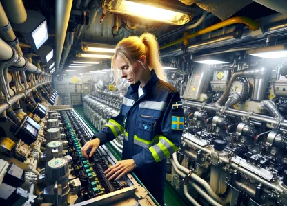 Bild som illustrerar Kylmaskinist-fartyg