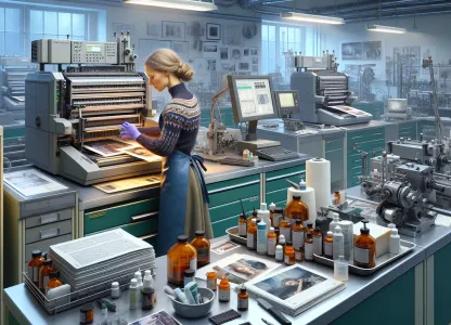 Bild som illustrerar Laboratorieassistent-fotolaboratorium