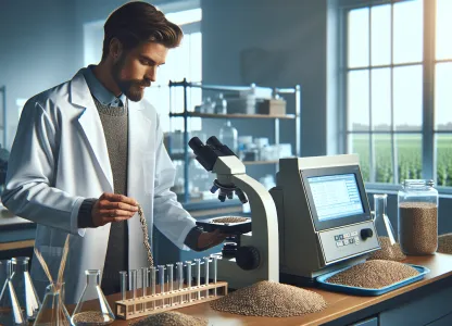 Bild som illustrerar Laboratoriebiträde-frökontroll