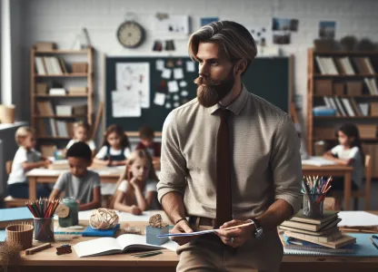 Bild som illustrerar Lärare-grundskola