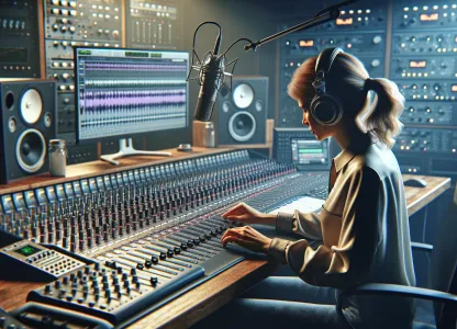 Bild som illustrerar Ljuddesigner