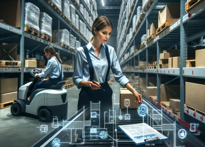 Bild som illustrerar Logistiker-lagerplanering