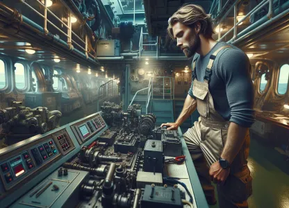 Bild som illustrerar Maskinist-fartyg