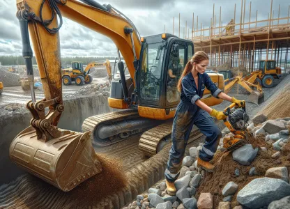 Bild som illustrerar Maskinist-gräv