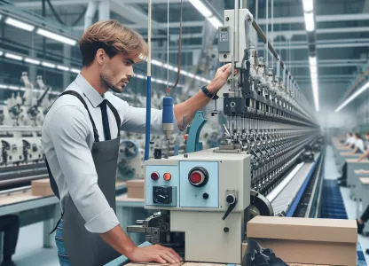 Image that illustrates Introduction to Machine Operator Role in the Textile Industry