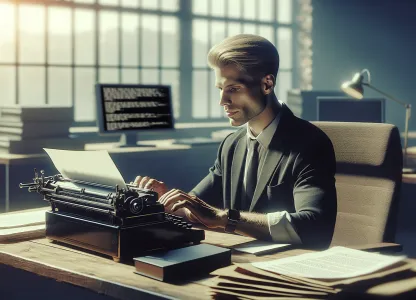 Bild som illustrerar Maskinskrivare