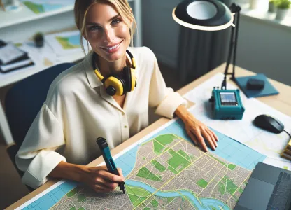 Bild som illustrerar Mätingenjör-lantmäteri