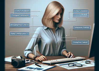 Image that illustrates Salary and Role for a Media Consultant