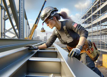 Bild som illustrerar Metallkonstruktionsmontör