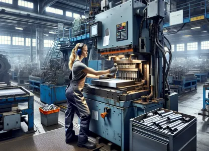 Bild som illustrerar Metalltryckare