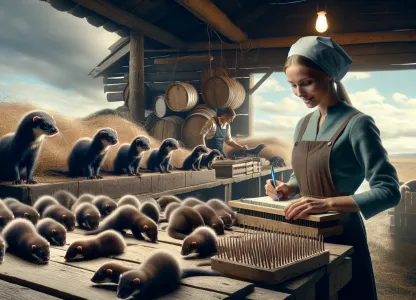 Bild som illustrerar Minkfarmare