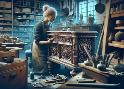 Bild som illustrerar Möbelrestauratör