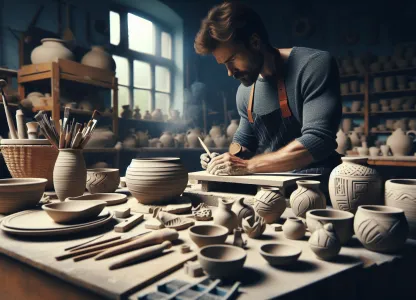 Bild som illustrerar Modellör-keramik