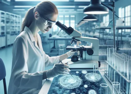 Bild som illustrerar Molekylärbiolog