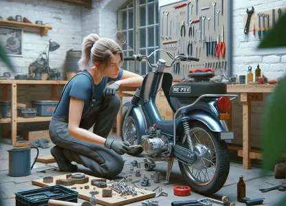 Bild som illustrerar Mopedreparatör