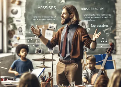 Bild som illustrerar Musiklärare-grundskola