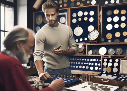 Bild som illustrerar Mynthandlare