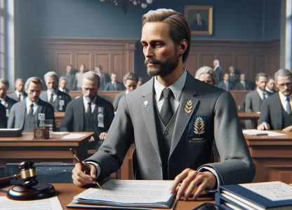 Bild som illustrerar Nämndeman