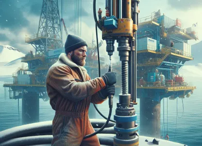 Bild som illustrerar Off-shorearbetare