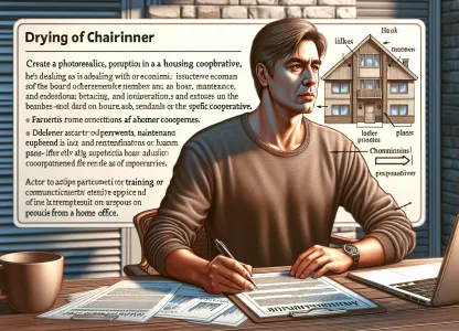 Bild som illustrerar Ordförande-bostadsrättsförening