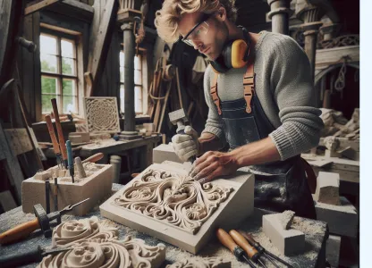 Bild som illustrerar Ornamentstenhuggare