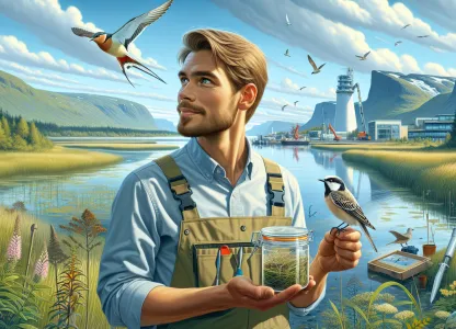 Image that illustrates The World of Ornithologists: A Profession Filled with Nature and Science