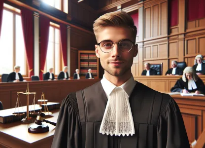 Bild som illustrerar överrättsnotarie