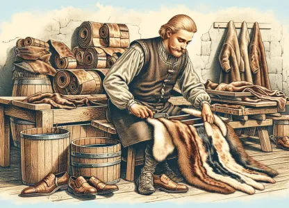 Bild som illustrerar Pälsskinnberedare