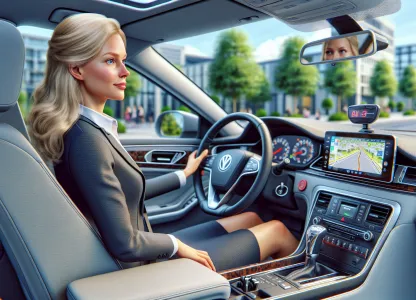 Bild som illustrerar Personbilsförare-persontransport