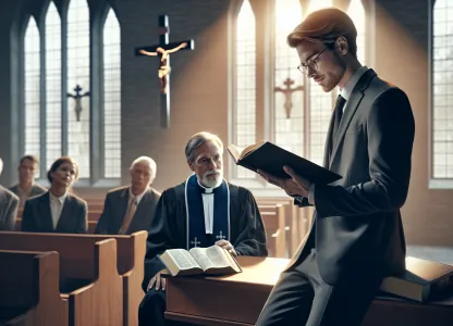 Bild som illustrerar Predikant-frikyrka