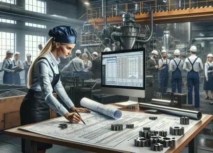 Image that illustrates What does it mean to work as a Production Planner in metallurgy?