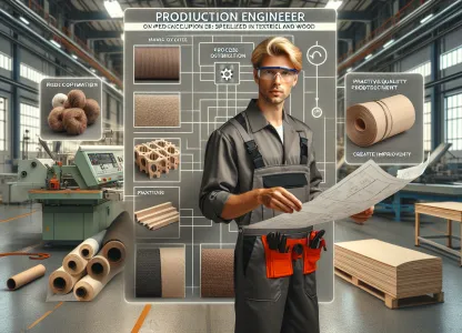 Image that illustrates Introduction to the profession of Production Technician, textile, wood, etc.