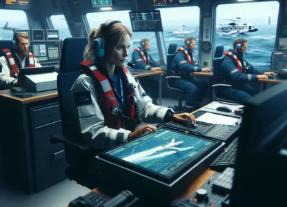 Bild som illustrerar Räddningsledare-flyg-och-sjöräddningscentral