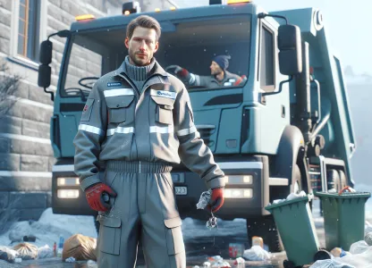 Bild som illustrerar Renhållningsarbetare-renhållningsförare