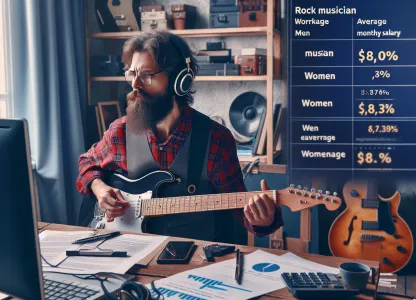 Bild som illustrerar Rockmusiker