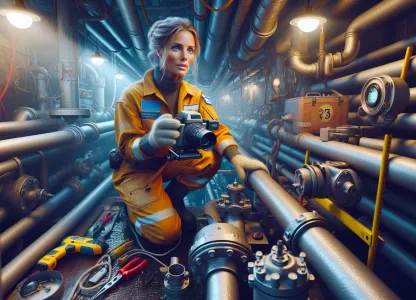 Image that illustrates The Role and Responsibilities of a Pipe Inspector