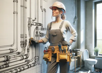 Bild som illustrerar Rörmontör