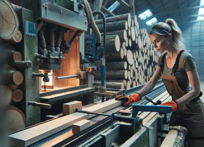 Bild som illustrerar Sågare-sågverk