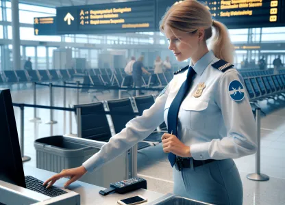 Bild som illustrerar Säkerhetskontrollant-flygplats