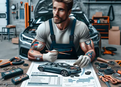 Bild som illustrerar Servicemekaniker-bilverkstad