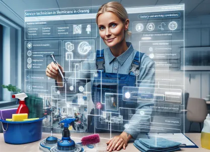 Bild som illustrerar Servicetekniker-städning