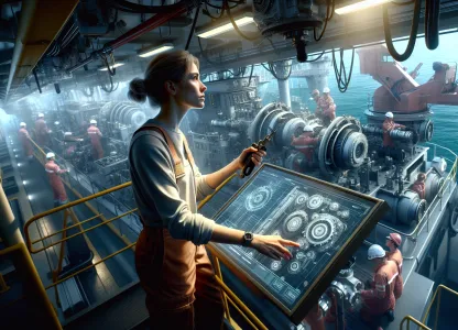 Bild som illustrerar Sjöingenjör