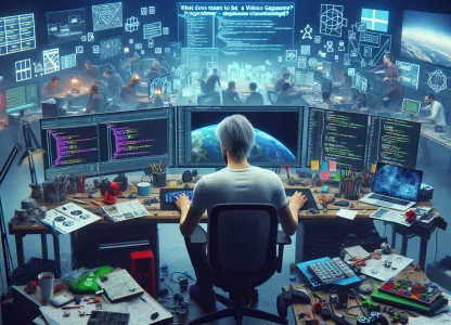 Image that illustrates What Does It Mean to Be a PC Game Programmer?