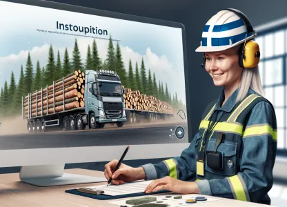 Bild som illustrerar Skogstransportförare