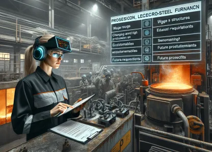 Bild som illustrerar Smältare-elektrostålugn