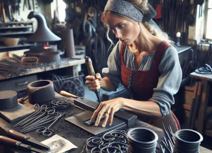 Bild som illustrerar Smed-konst